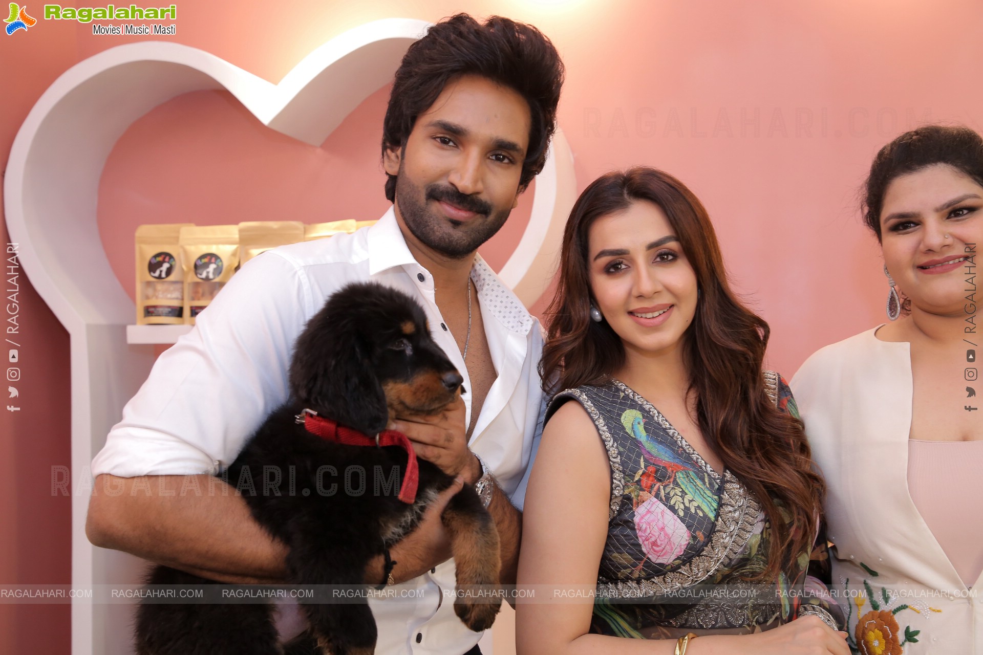 Floof & Co's  first Pet store inaugurated by Nikki Galrani & Aadhi Pinisetty