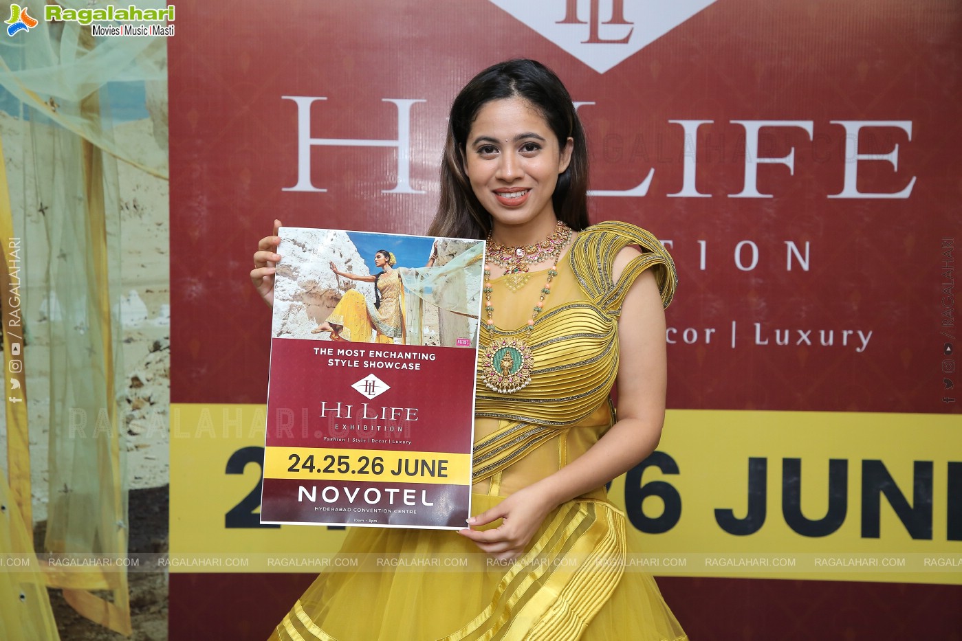 Hi Life Exhibition June 2022 Curtain Raiser and Fashion Showcase, Hyderabad