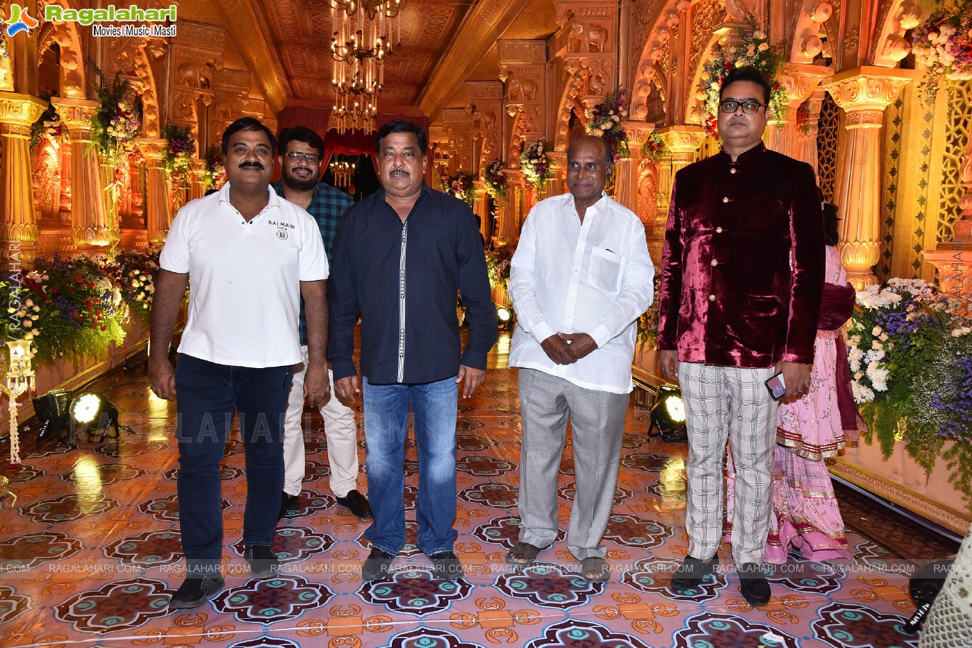 Tollywood Celebs at Jhanvi Narang - Adithya Wedding