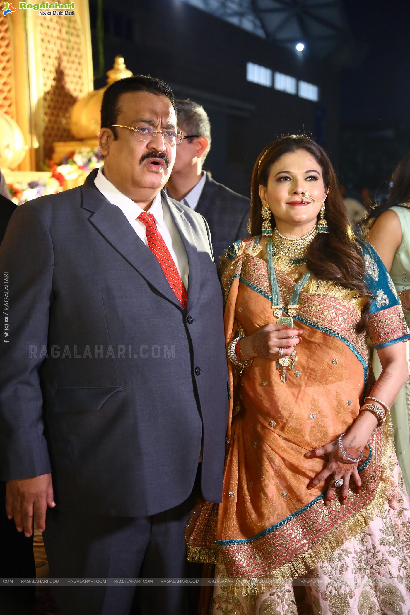 Tollywood Celebs at Jhanvi Narang - Adithya Wedding