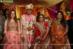 Tollywood Celebs at Jhanvi Narang wedfding