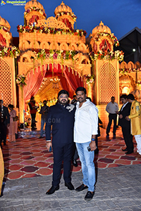 Tollywood Celebs at Jhanvi Narang wedfding