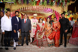 Tollywood Celebs at Jhanvi Narang wedfding