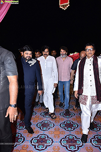 Tollywood Celebs at Jhanvi Narang wedfding