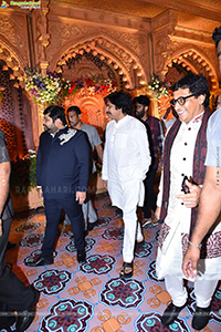 Tollywood Celebs at Jhanvi Narang wedfding