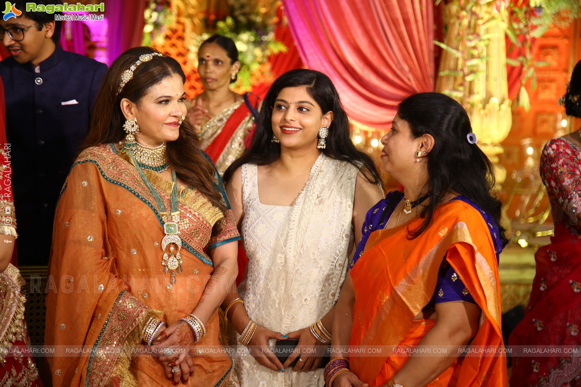 Tollywood Celebs at Jhanvi Narang - Adithya Wedding