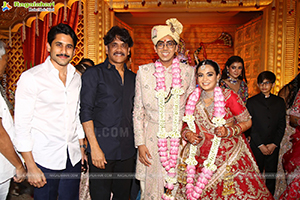 Tollywood Celebs at Jhanvi Narang wedfding