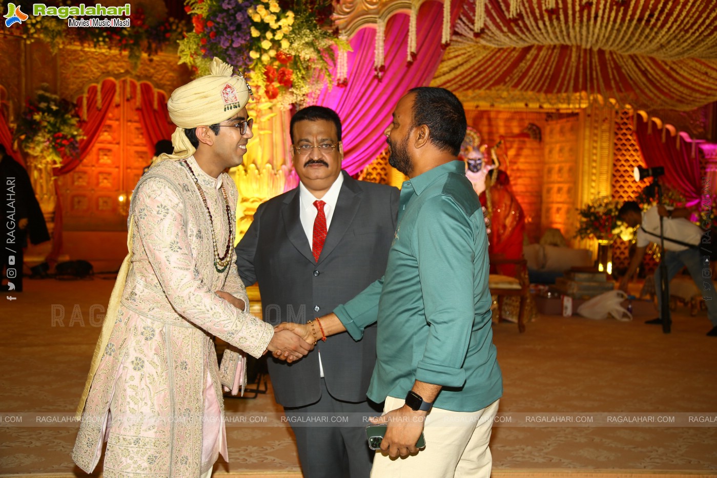 Tollywood Celebs at Jhanvi Narang - Adithya Wedding