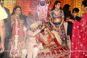 Tollywood Celebs at Jhanvi Narang wedfding