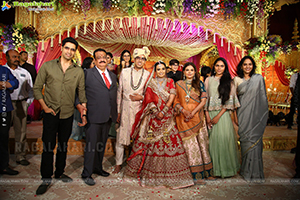 Tollywood Celebs at Jhanvi Narang wedfding