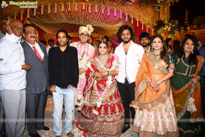 Tollywood Celebs at Jhanvi Narang wedfding