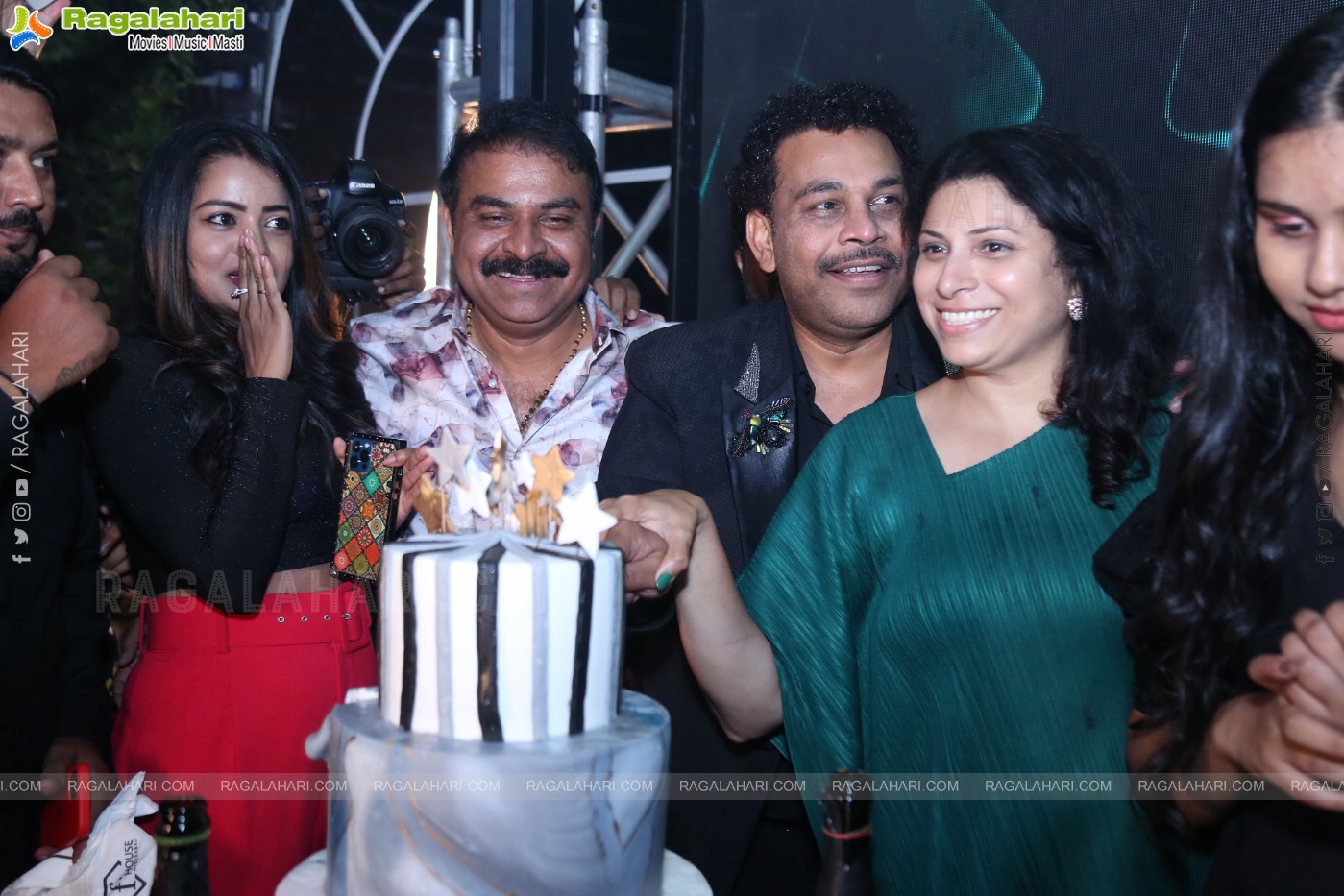 Celebs At Kalamandir Kalyan Birthday Bash 2022 At F House, Hyderabad