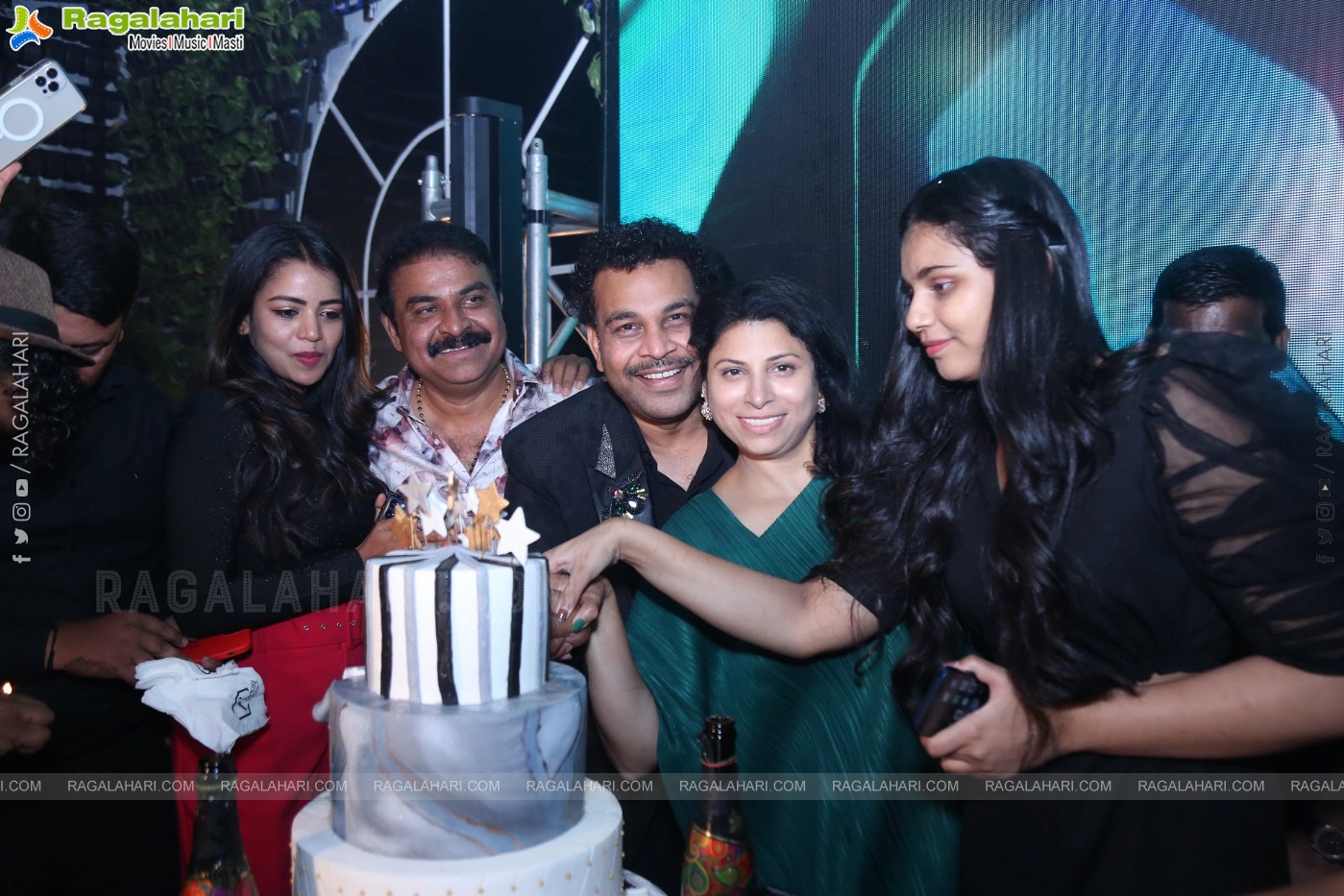 Celebs At Kalamandir Kalyan Birthday Bash 2022 At F House, Hyderabad