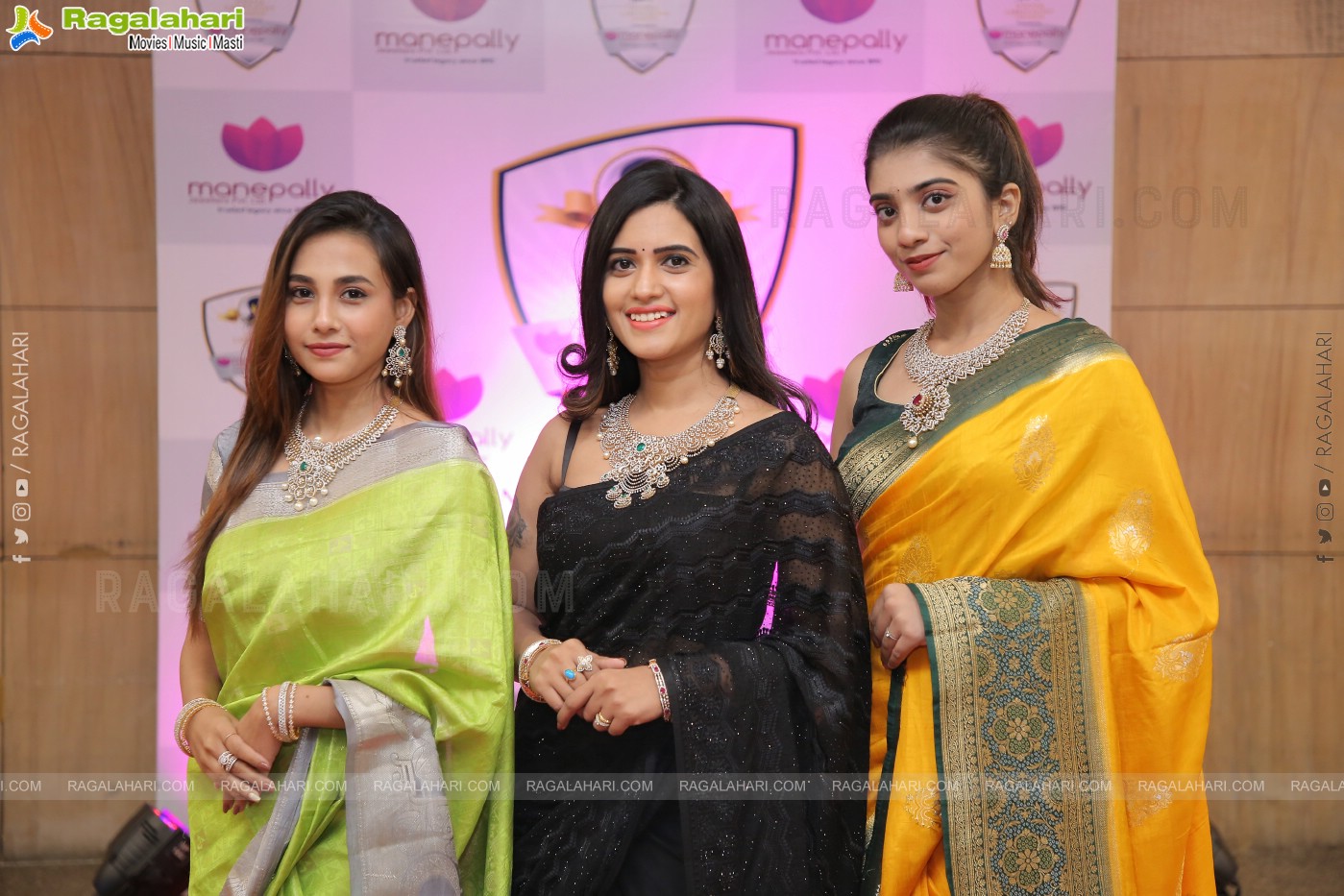 Manepally Jewellers Special Diamond Jewellery Collection Launch at HICC Novotel