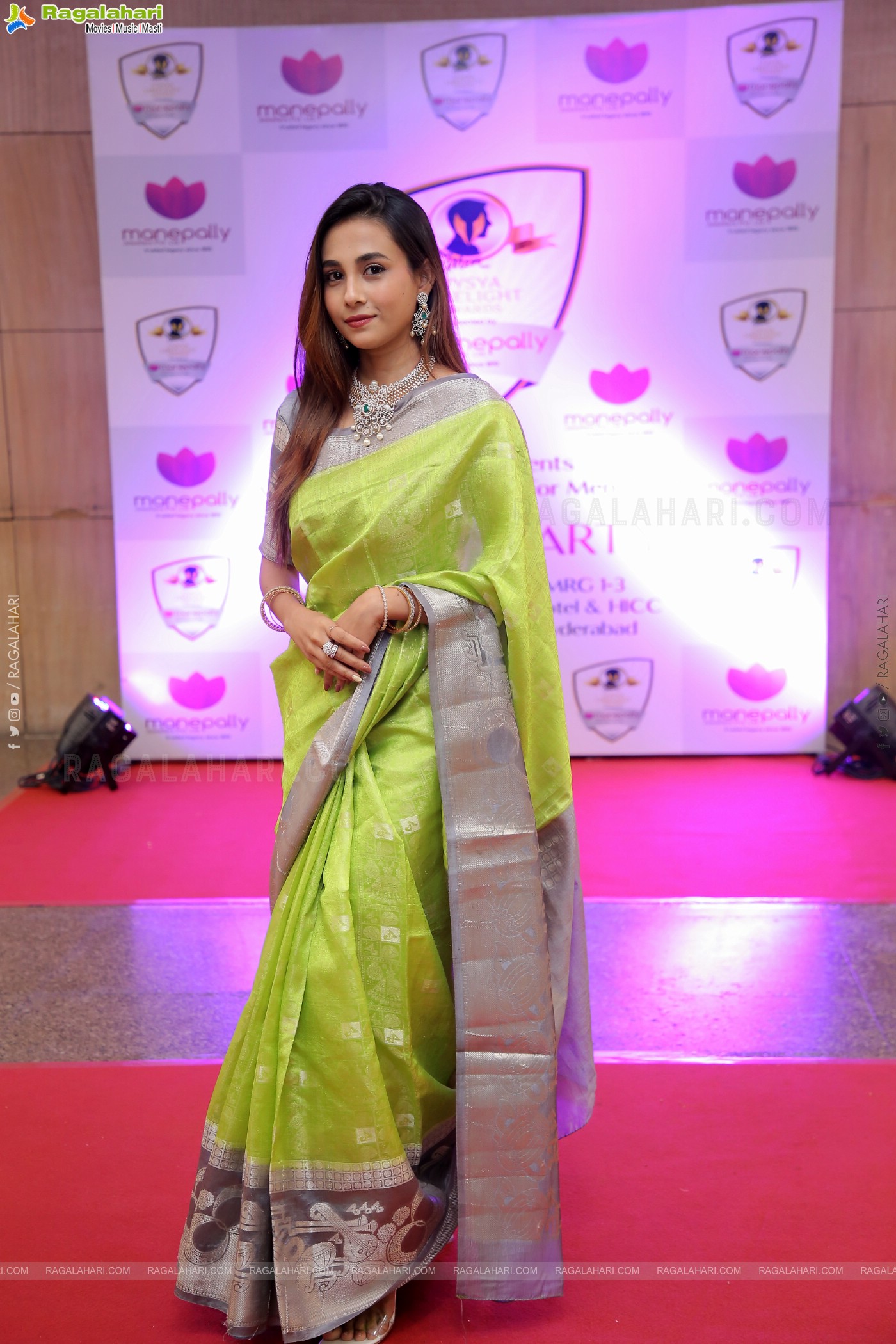 Manepally Jewellers Special Diamond Jewellery Collection Launch at HICC Novotel