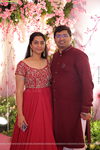 Celebs at Prateek & Hitha Engagement