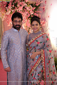 Celebs at Prateek & Hitha Engagement