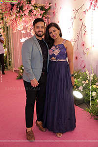 Celebs at Prateek & Hitha Engagement