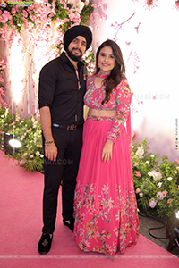 Celebs at Prateek & Hitha Engagement