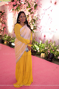 Celebs at Prateek & Hitha Engagement