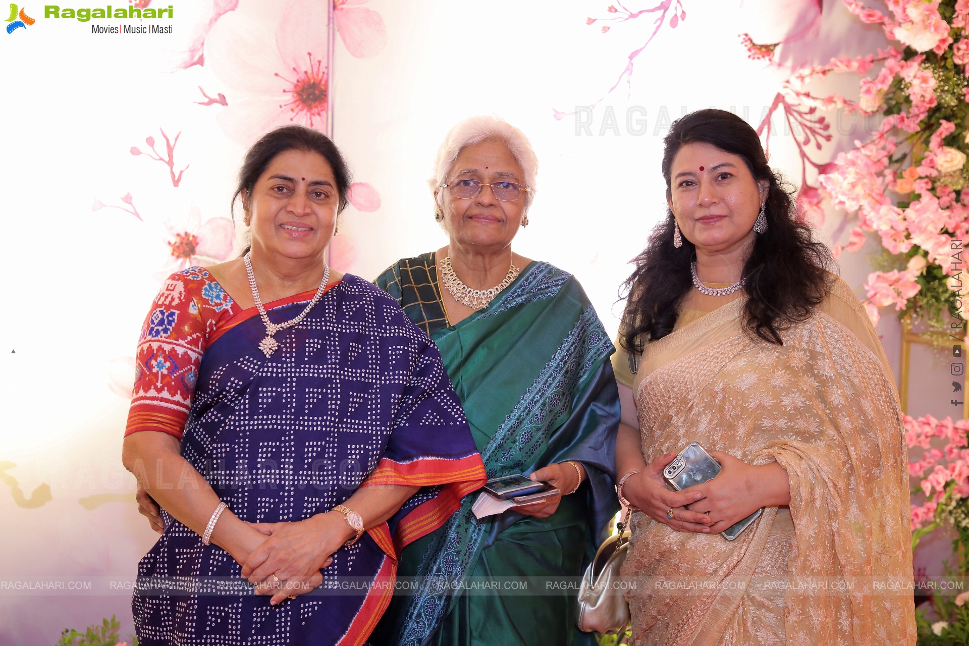 Celebs at Prateek & Hitha Engagement Ceremony at N Convention, Hyderabad