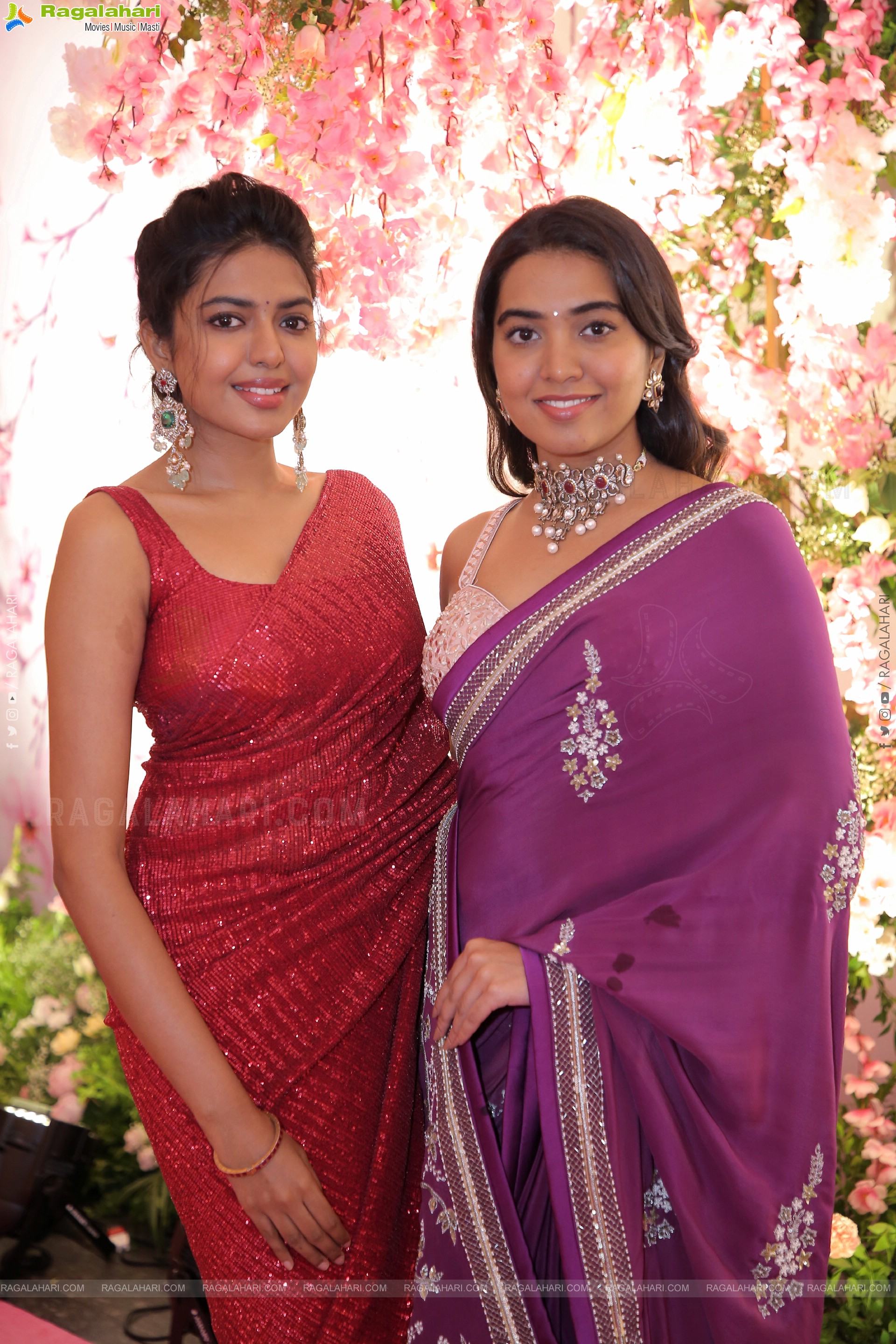 Celebs at Prateek & Hitha Engagement Ceremony at N Convention, Hyderabad