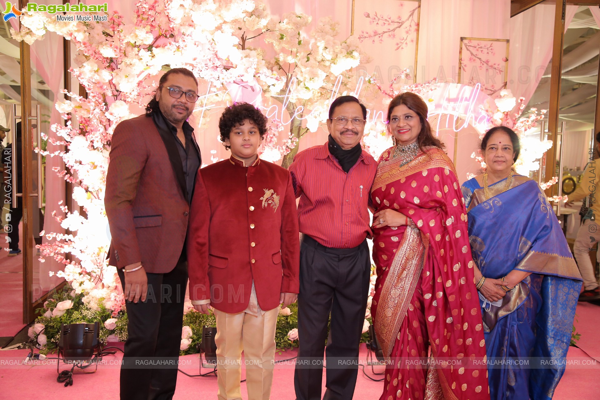 Celebs at Prateek & Hitha Engagement Ceremony at N Convention, Hyderabad