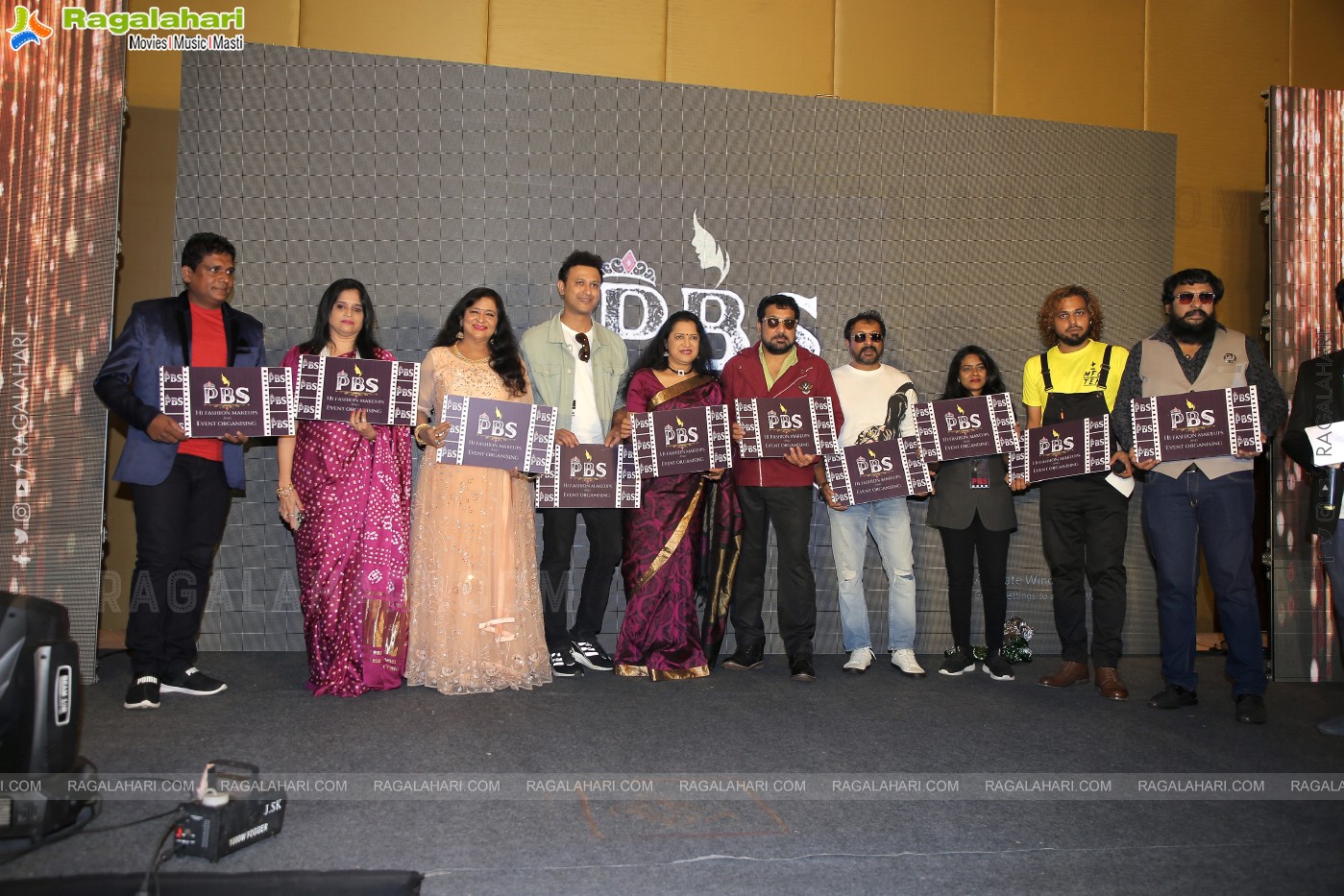SBMS Bridal Makeup Competition Season-4 Poster Launch Event at The Park, Hyderabad