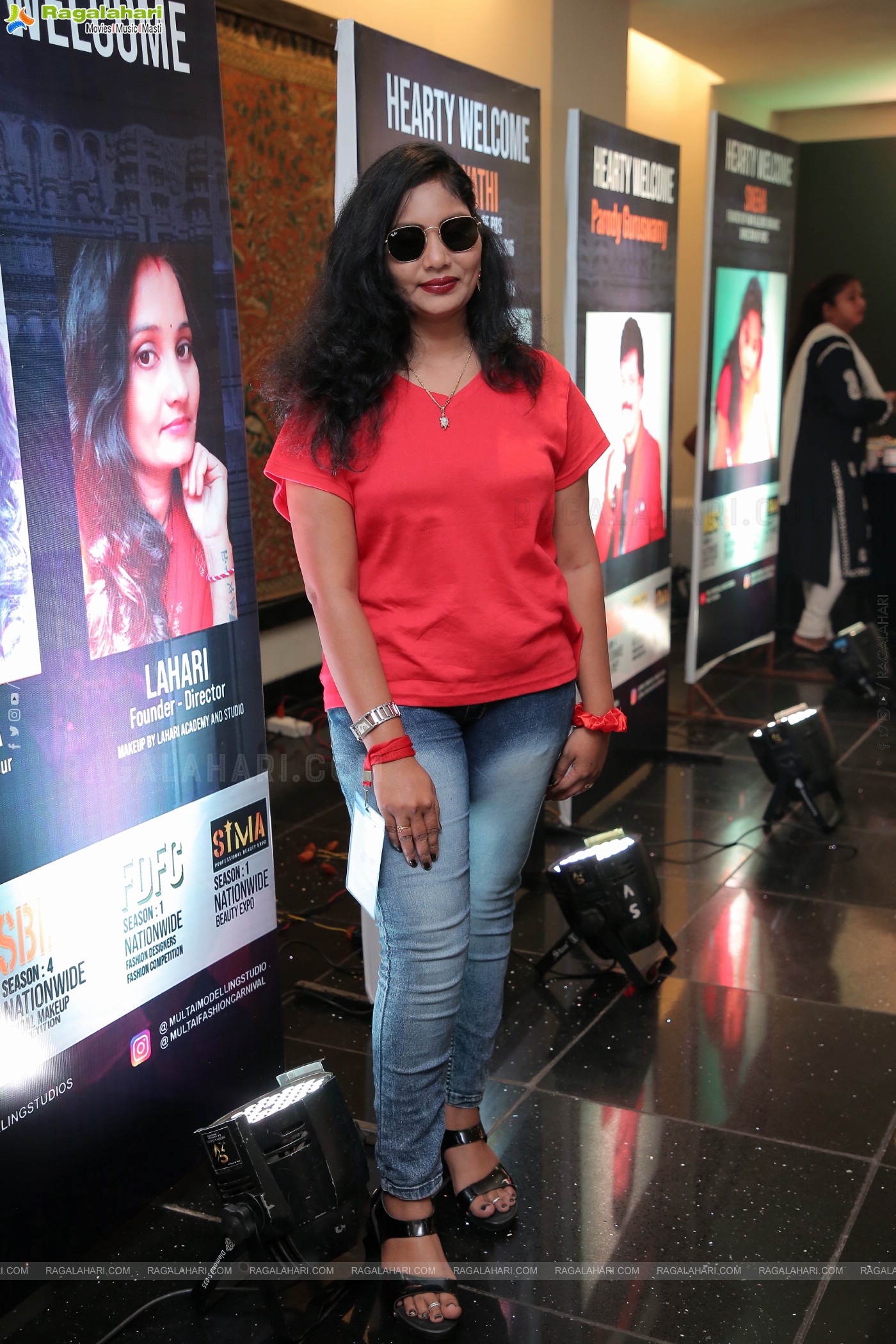 SBMS Bridal Makeup Competition Season-4 Poster Launch Event at The Park, Hyderabad