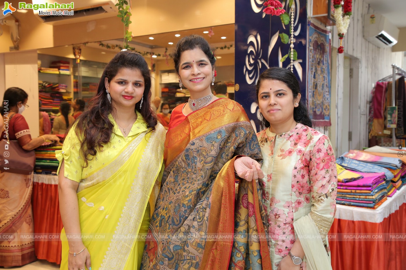 Sri Avanthi Silks 7th Anniversary Celebrations and Models Fashion Walk