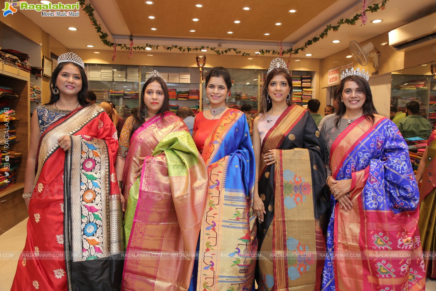 Sri Avanthi Silks 7th Anniversary Celebrations and Models Fashion Walk