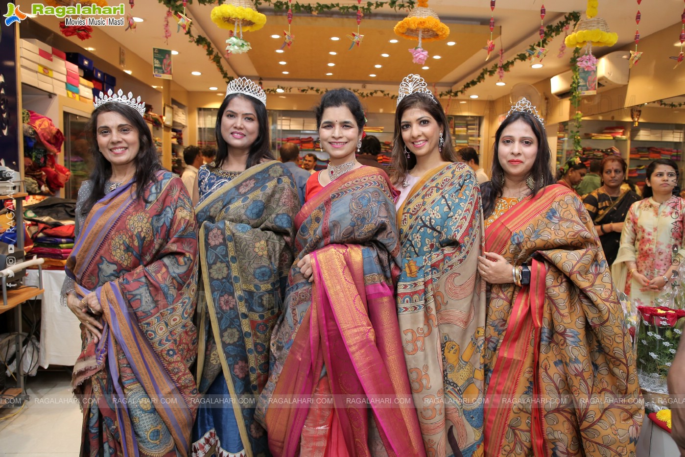 Sri Avanthi Silks 7th Anniversary Celebrations and Models Fashion Walk