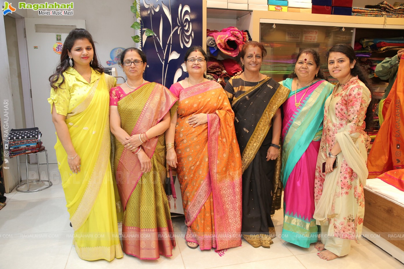 Sri Avanthi Silks 7th Anniversary Celebrations and Models Fashion Walk