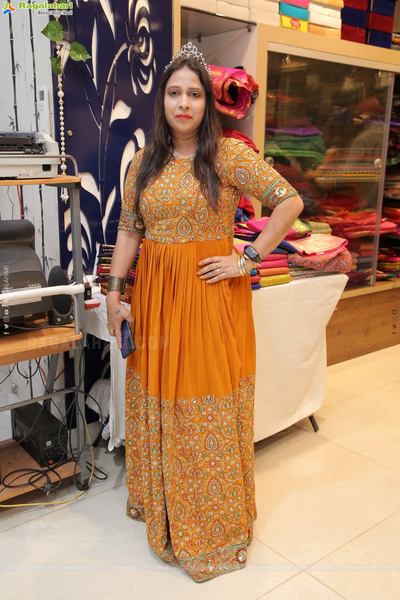 Sri Avanthi Silks 7th Anniversary Celebrations and Models Fashion Walk