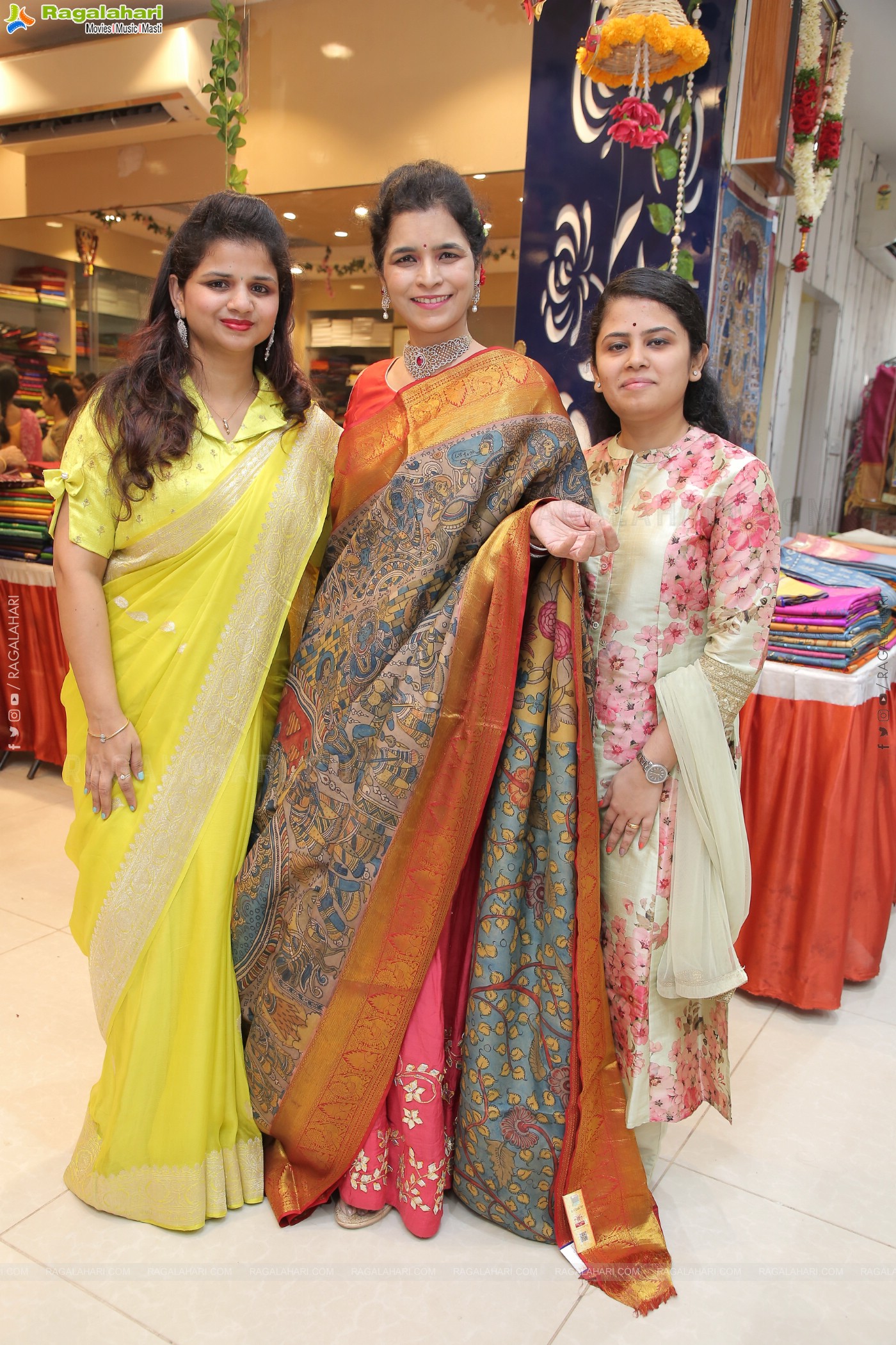 Sri Avanthi Silks 7th Anniversary Celebrations and Models Fashion Walk