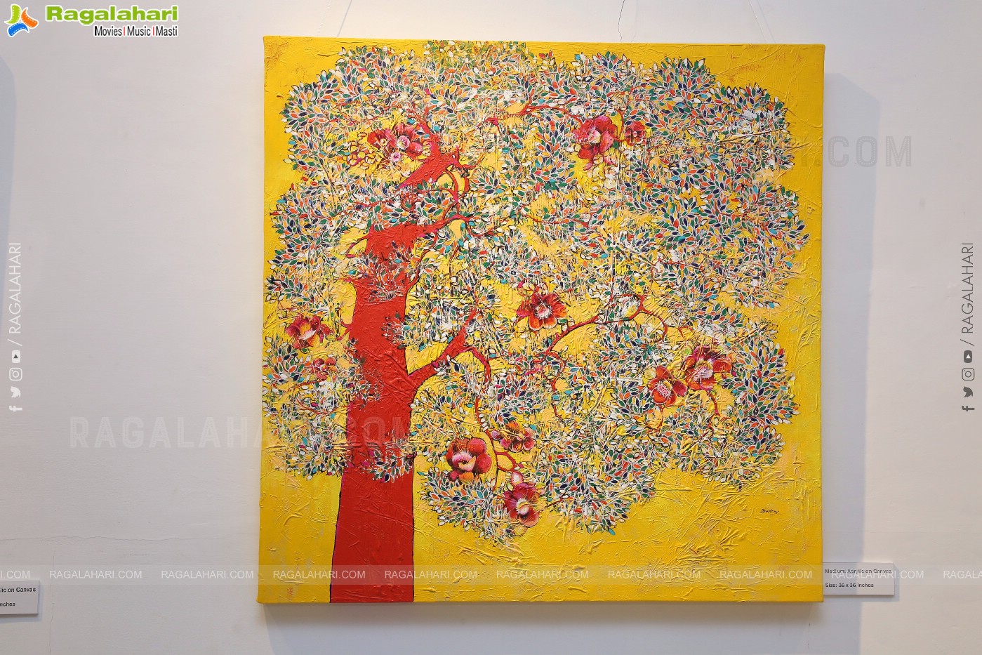 'Vriksha' - Painting Exhibition at State Art Gallery, Hyderabad