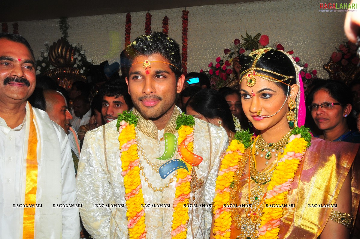 Allu Arjun Weds Sneha Reddy