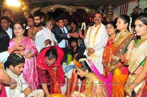 Allu Arjun Sneha Reddy Grand Wedding Photos