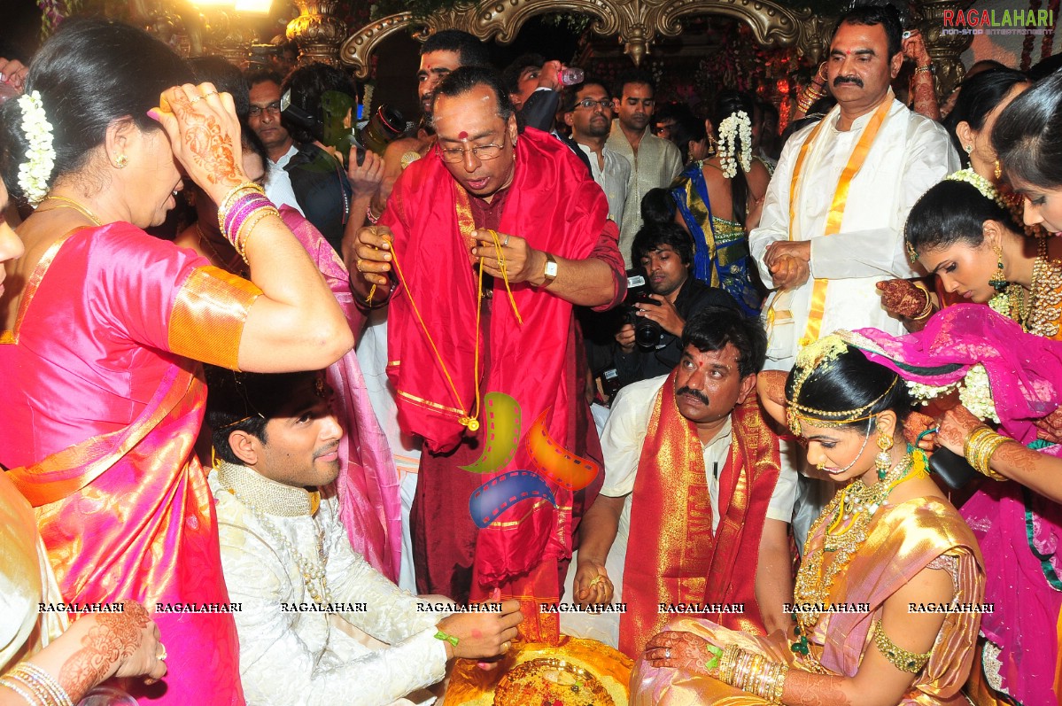 Allu Arjun Weds Sneha Reddy