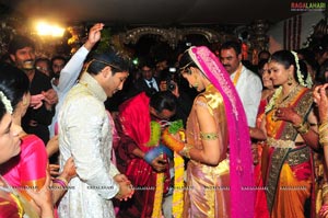 Allu Arjun Sneha Reddy Grand Wedding Photos