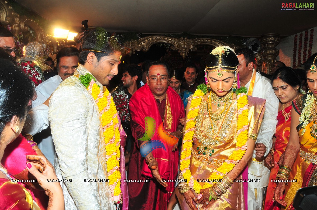 Allu Arjun Weds Sneha Reddy