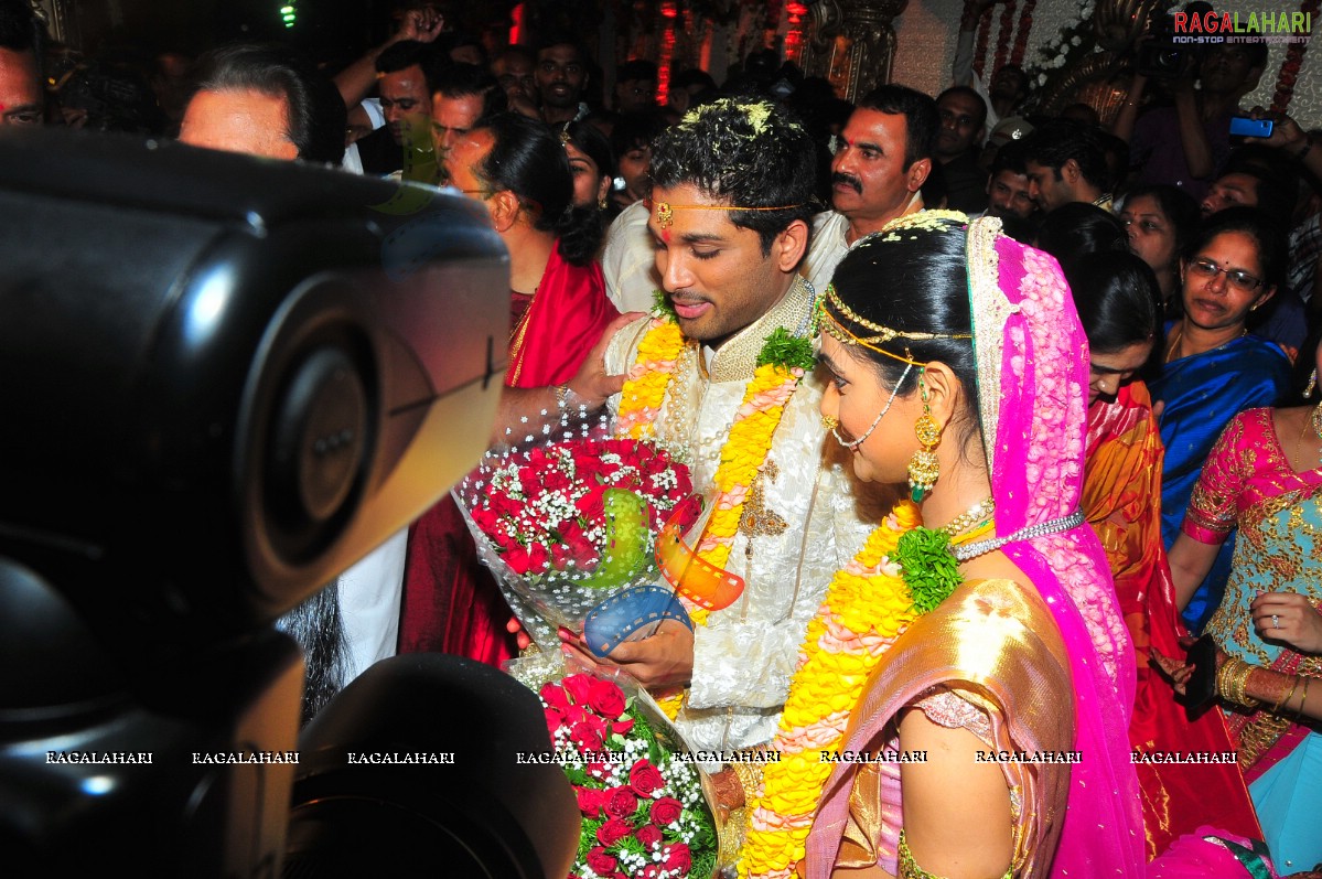 Allu Arjun Weds Sneha Reddy