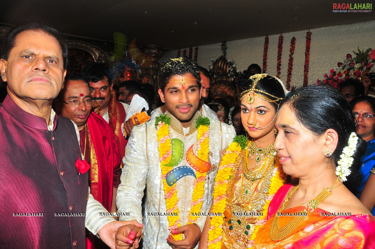 Allu Arjun Weds Sneha Reddy