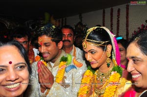 Allu Arjun Sneha Reddy Grand Wedding Photos