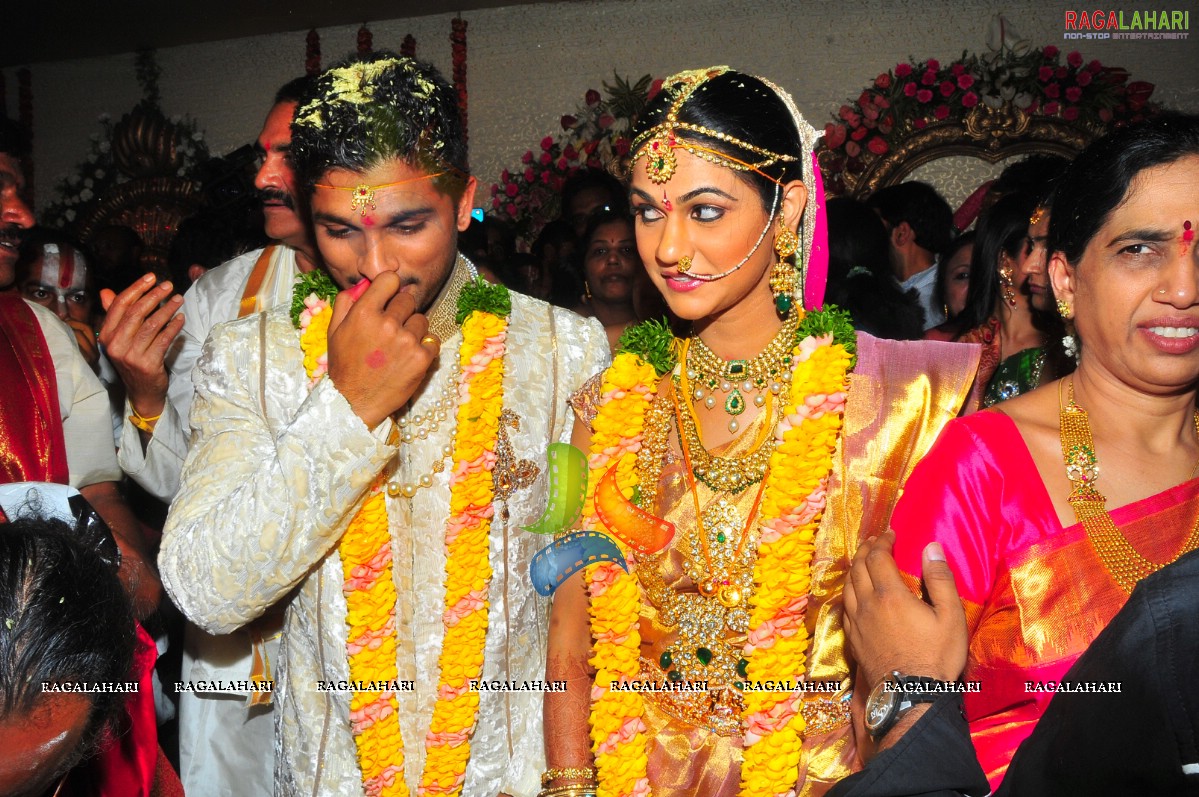 Allu Arjun Weds Sneha Reddy