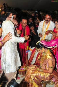 Allu Arjun Sneha Reddy Grand Wedding Photos