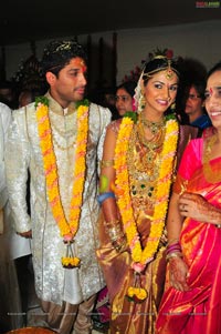 Allu Arjun Sneha Reddy Grand Wedding Photos