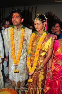 Allu Arjun Sneha Reddy Grand Wedding Photos