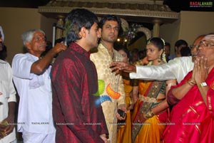 Allu Arjun Sneha Reddy Grand Wedding Photos