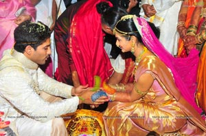 Allu Arjun Sneha Reddy Grand Wedding Photos